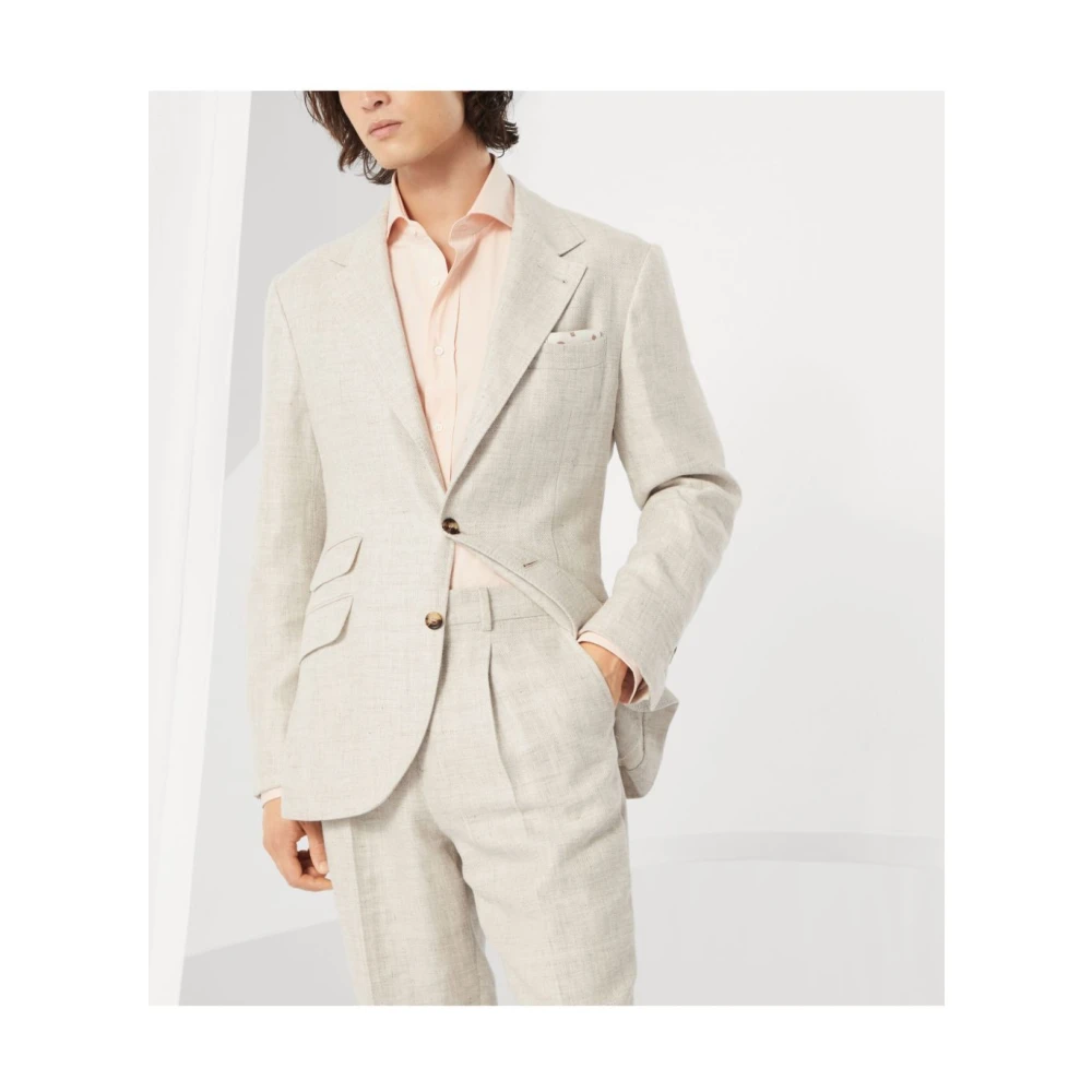 BRUNELLO CUCINELLI Stijlvolle Jassen Collectie Gray Heren