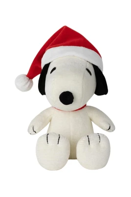 Snoopy med julhatt 17 cm