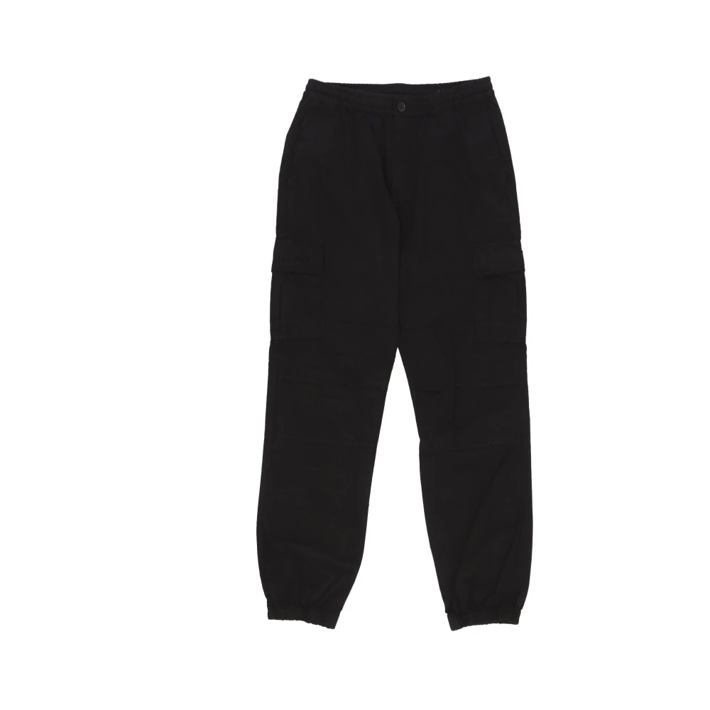 Iuter Men's Black Cargo Jogger Trousers Lightweight Ripstop - Sweatpants - L - Trousers
