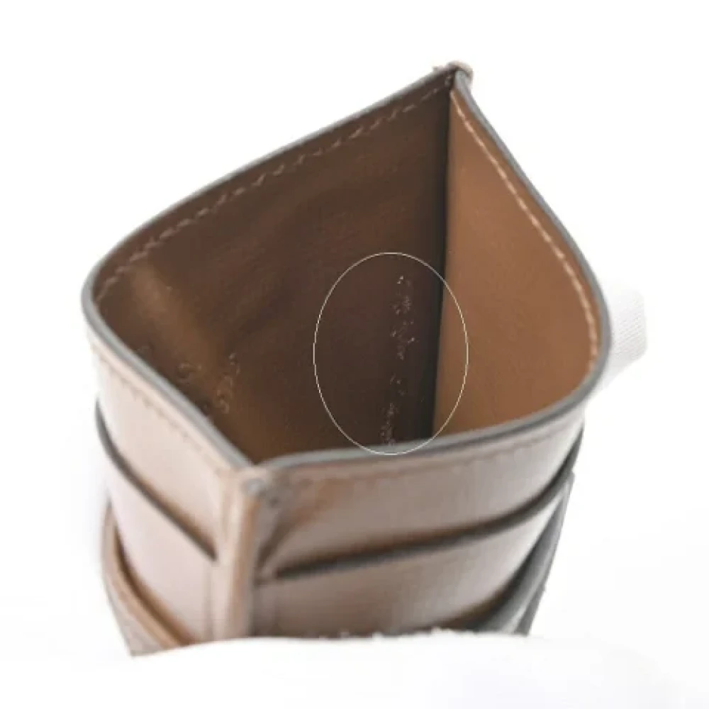 Gucci Vintage Pre-owned Canvas wallets Brown Dames