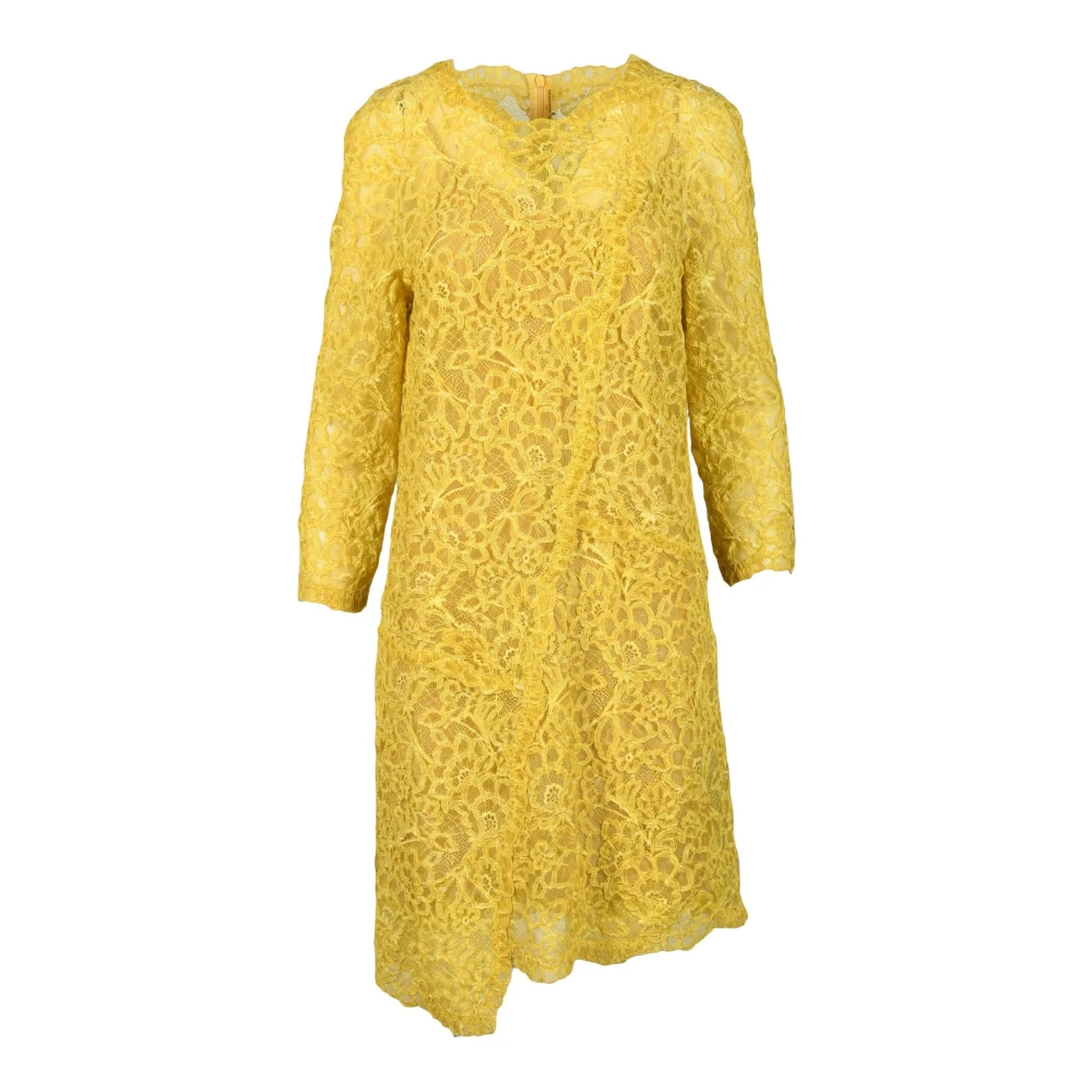 Ermanno Scervino Damesjurk Yellow Dames