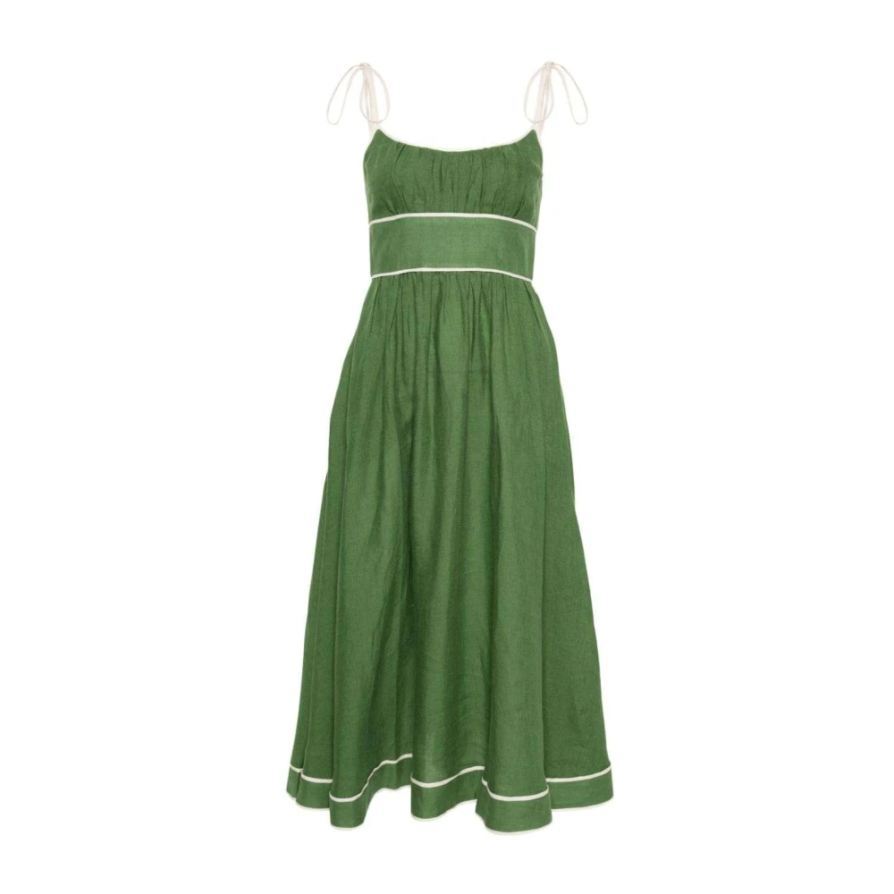Zimmermann Midi Dresses Green Dames