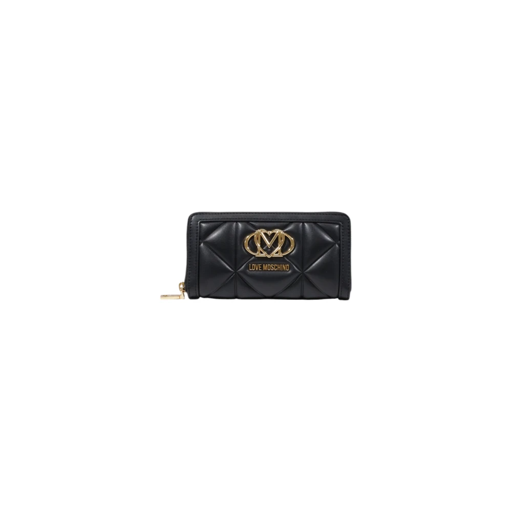 Love Moschino Stijlvolle Damesportemonnee Lente Zomer Collectie Black Dames
