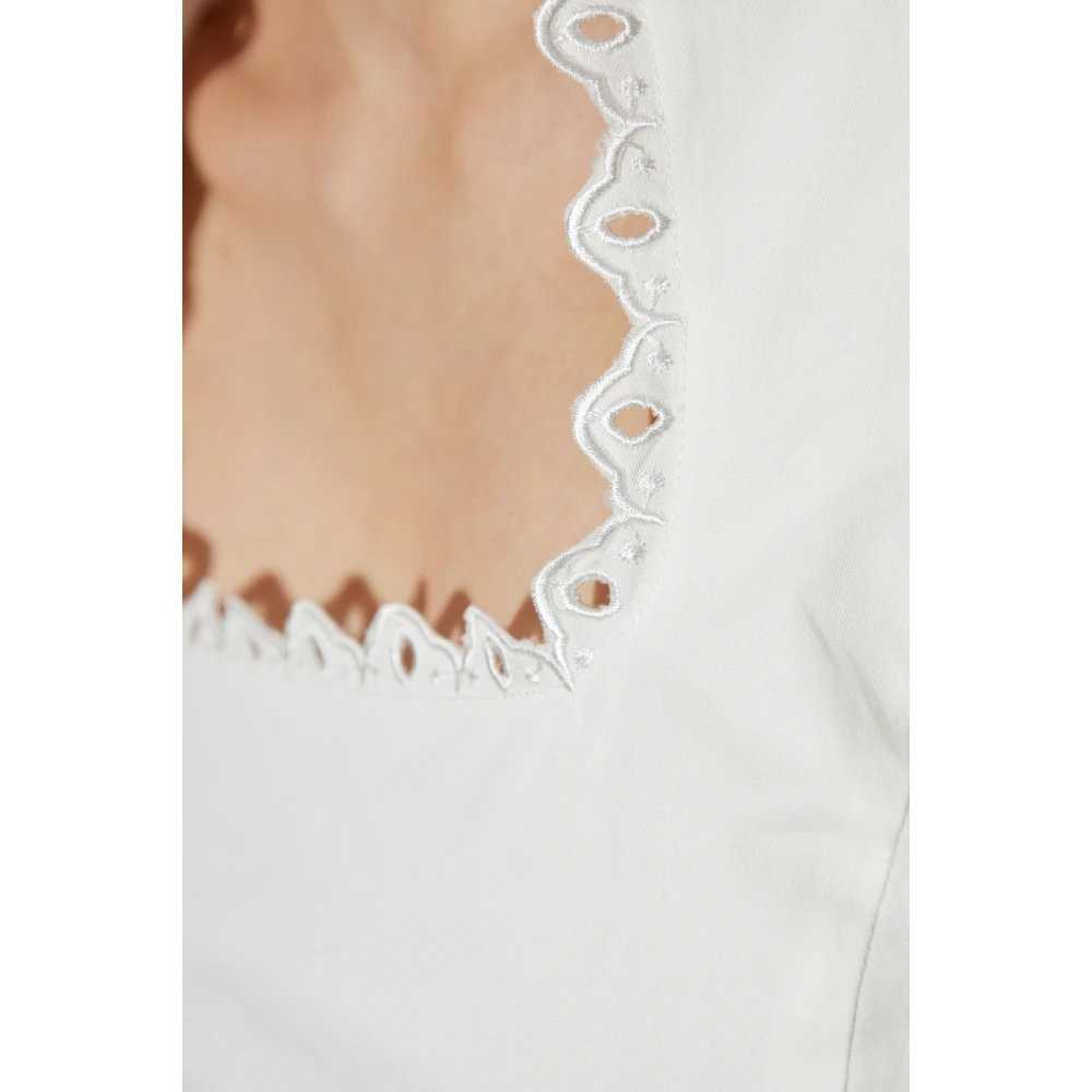 Cult Gaia Jurk Carey White Dames