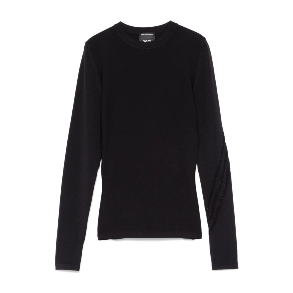 Y-3 Stijlvolle T-shirts en Polos Black Dames