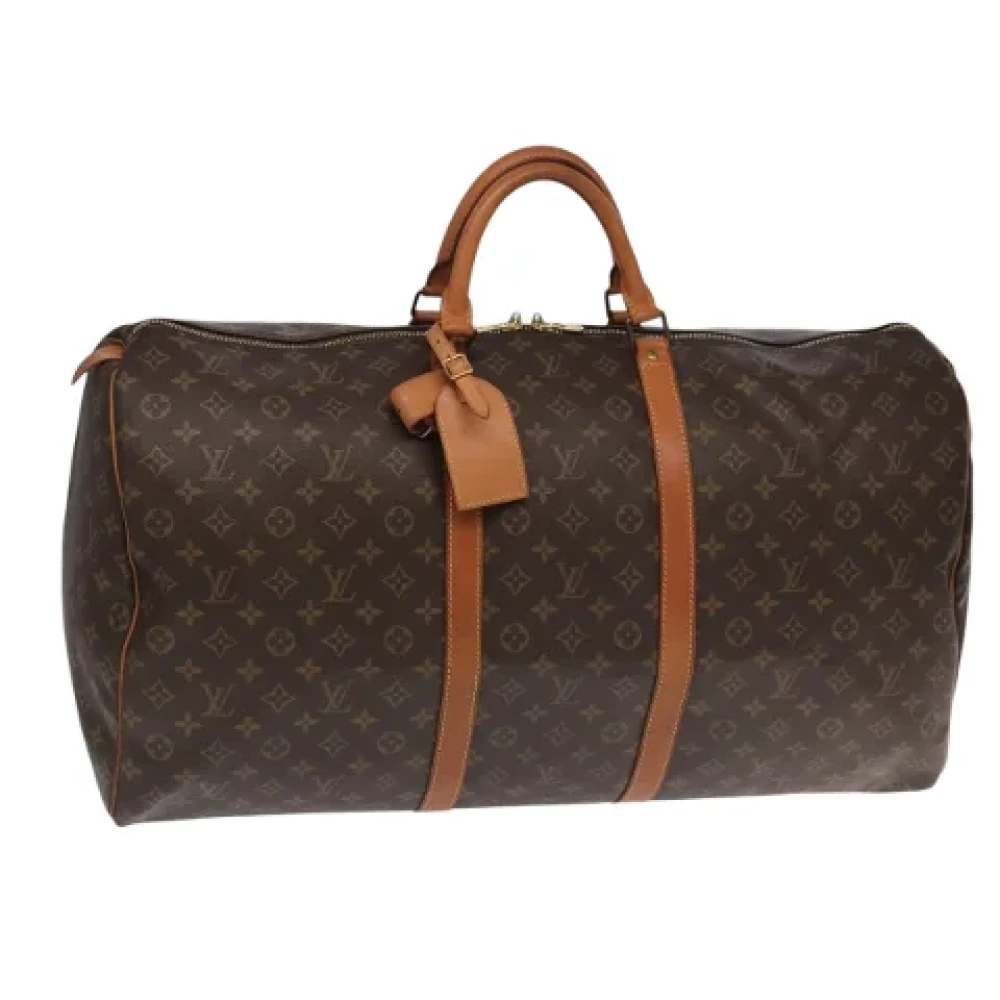 Louis Vuitton Vintage Pre-owned Canvas handbags Brown Dames