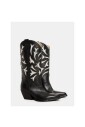 bottes-western-en-cuir-noir