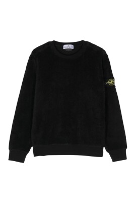 black-shearling-sweater