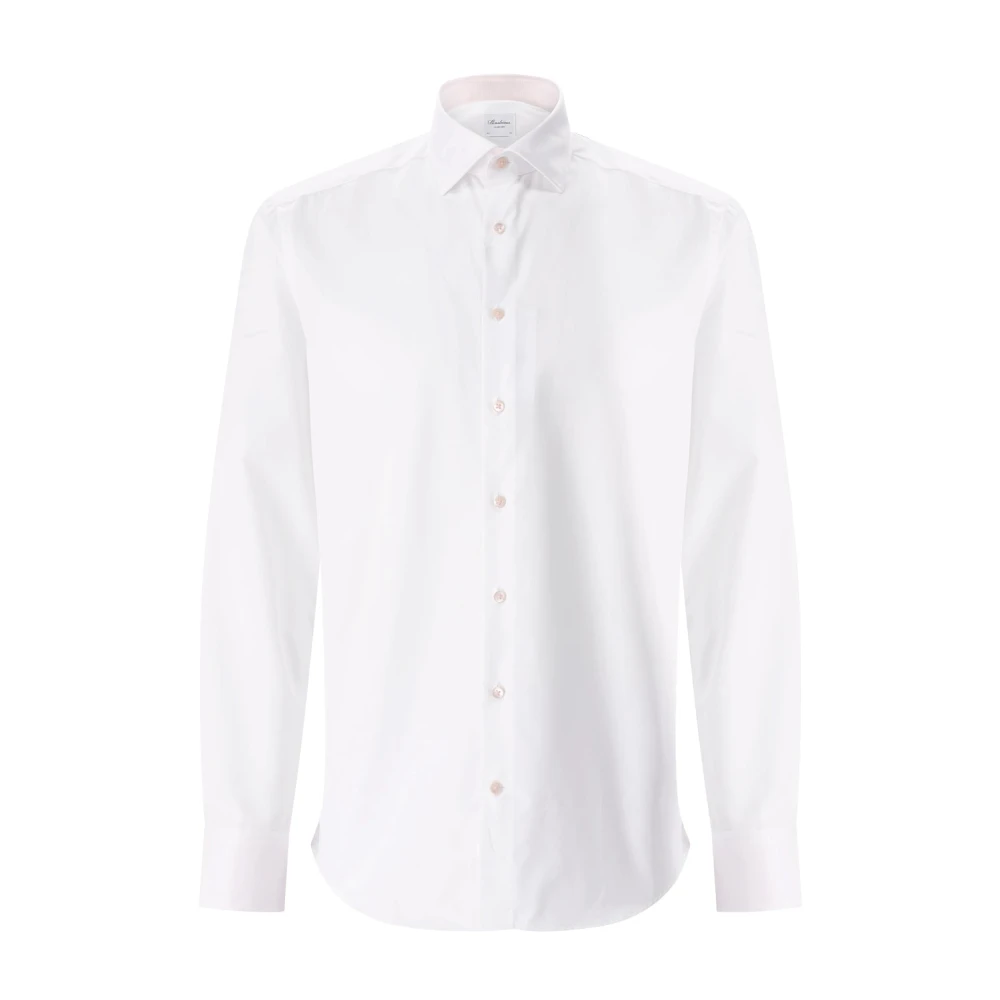 Stenströms Vit Slim-Fit Skjorta