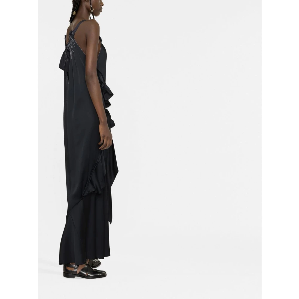Maison Margiela Blauwe Jurk Collectie Blue Dames