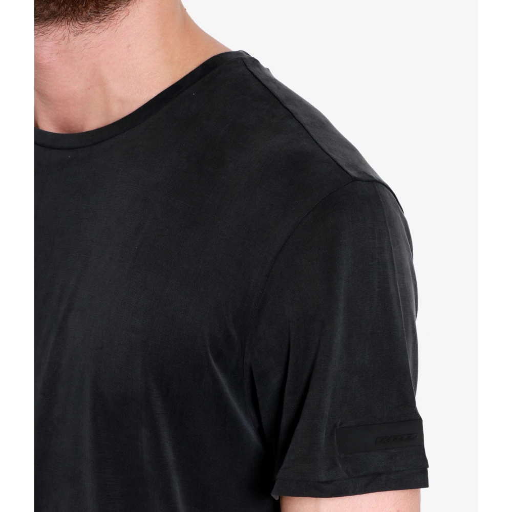 RRD Katoenen T-shirt met ronde hals Black Heren