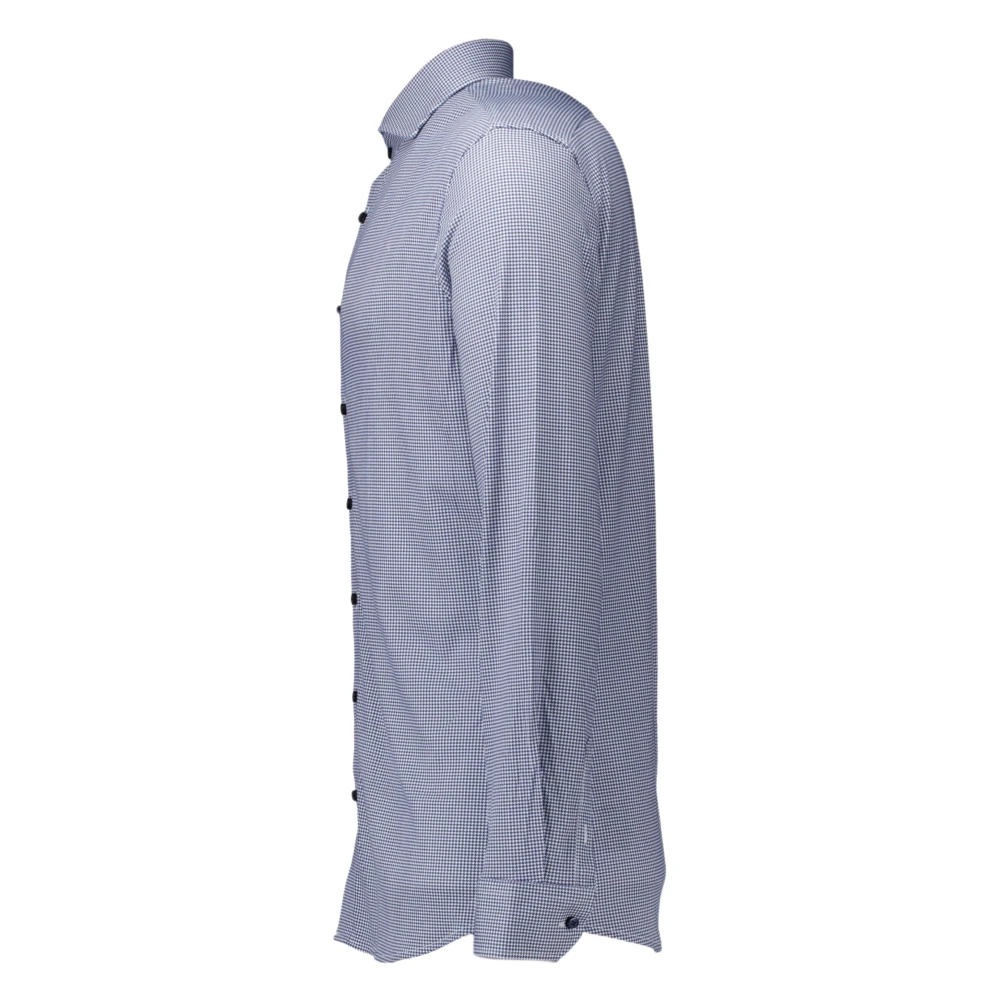 Desoto Lange Mouw Navy Shirt Blue Heren