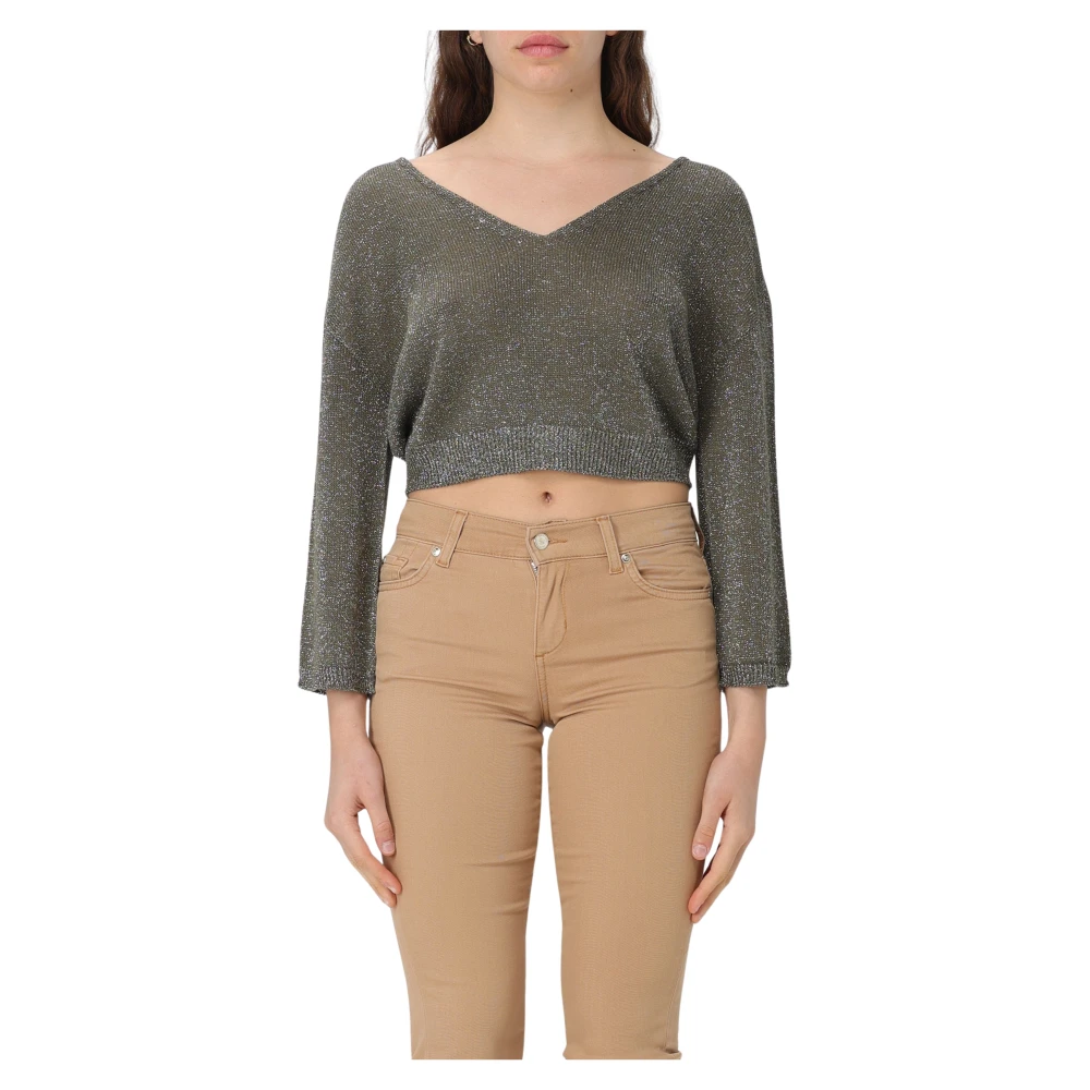 Knitwear > V-neck Knitwear - - Liu Jo - Modalova