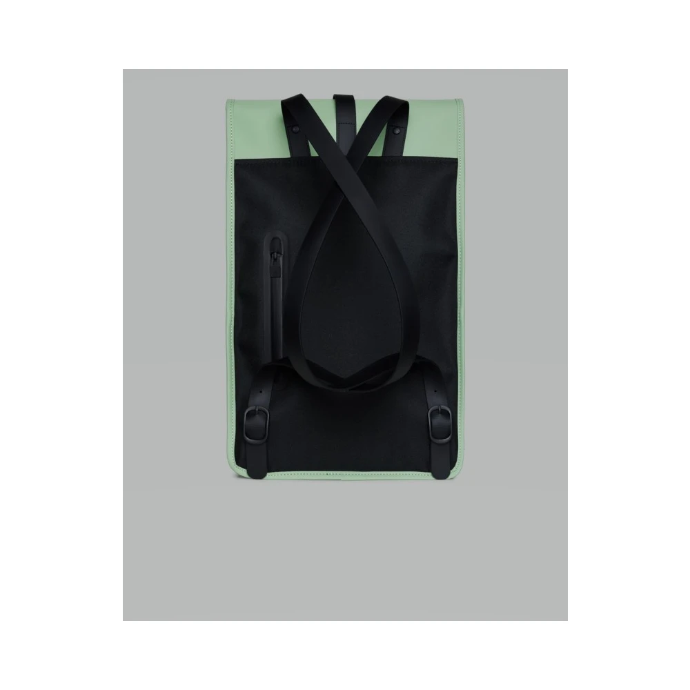 Rains Moderne Waterdichte Rugzak met Laptopvak Green Unisex