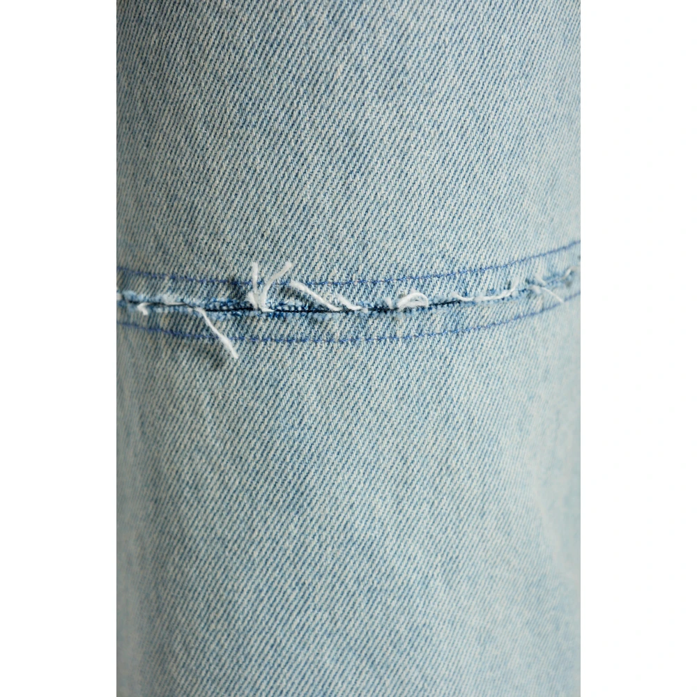 MM6 Maison Margiela Jeans met vintage-effect Blue Dames