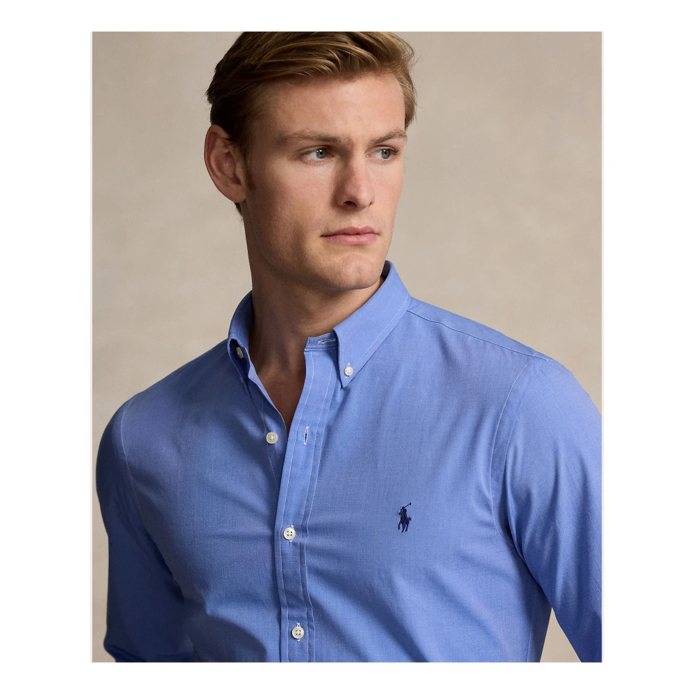 Ralph Lauren Casual Overhemd Blue Heren
