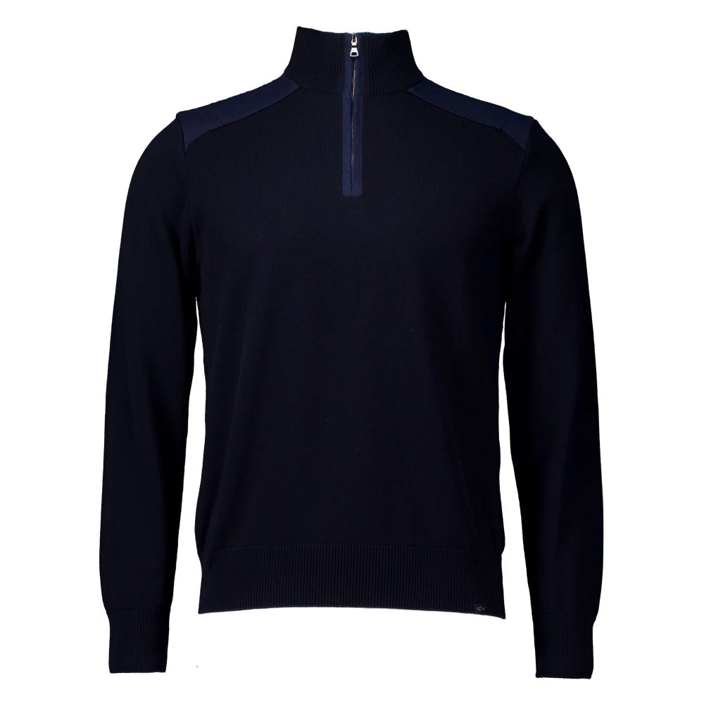 PAUL & SHARK Navy Blue Pullover Sweater Blue Heren