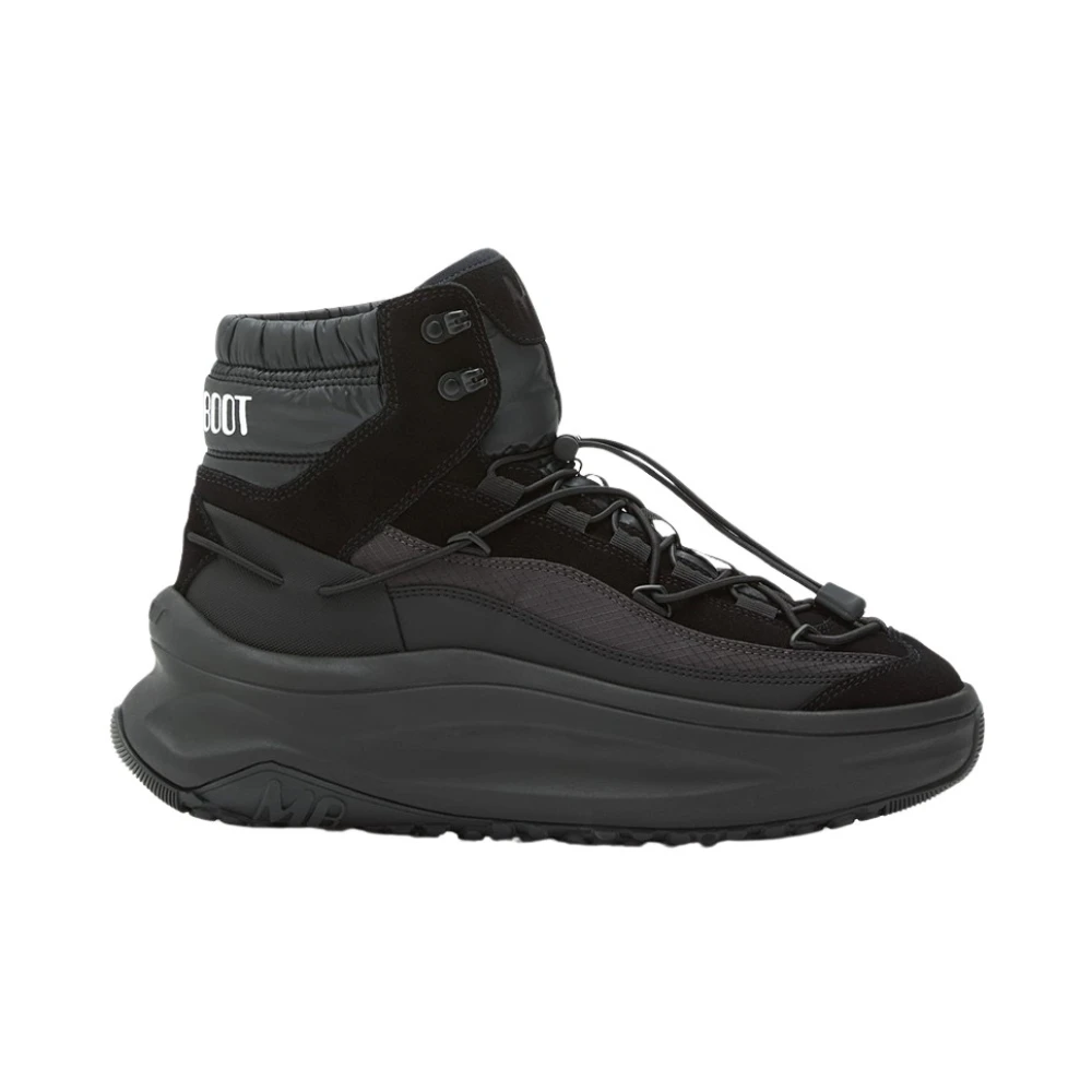 Moon Boot , Skiing & Snowboarding, Male, Black, 8 Uk, Moon247 Xlace Mid