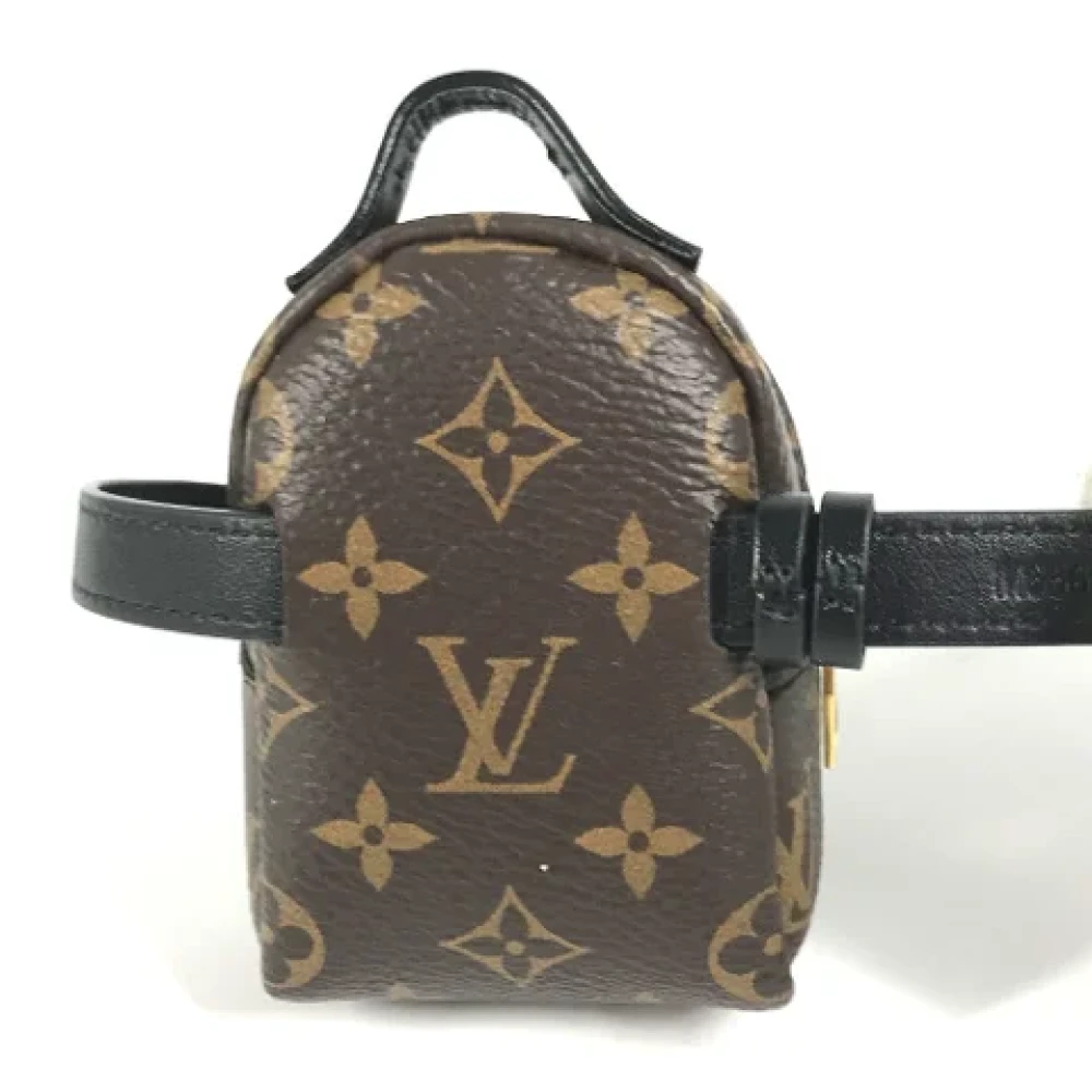 Louis Vuitton Vintage Pre-owned Cotton louis-vuitton-bags Brown Dames