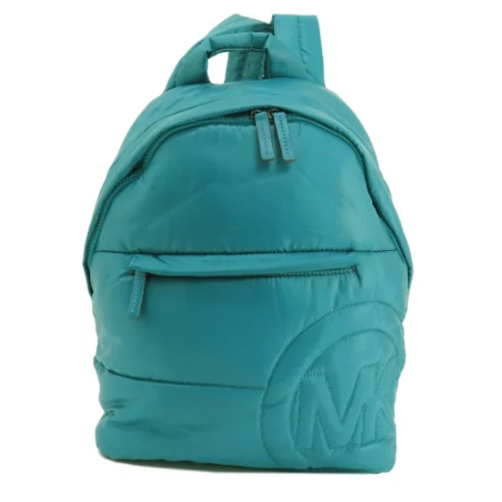 Michael Kors Pre-owned Fabric backpacks Blue Dames