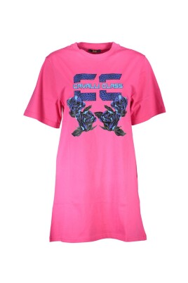 robe-rose-en-coton-pour-femme