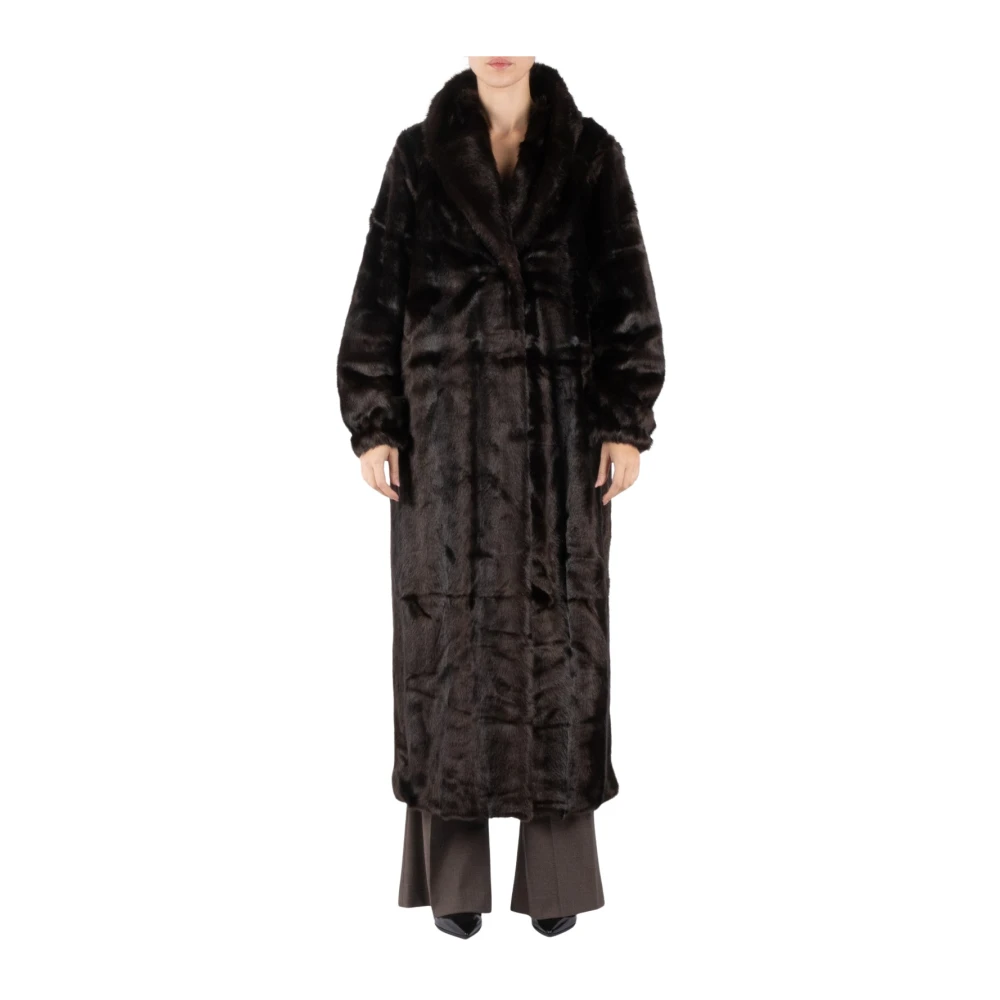 The Garment Zwarte Acryljas Brown Dames