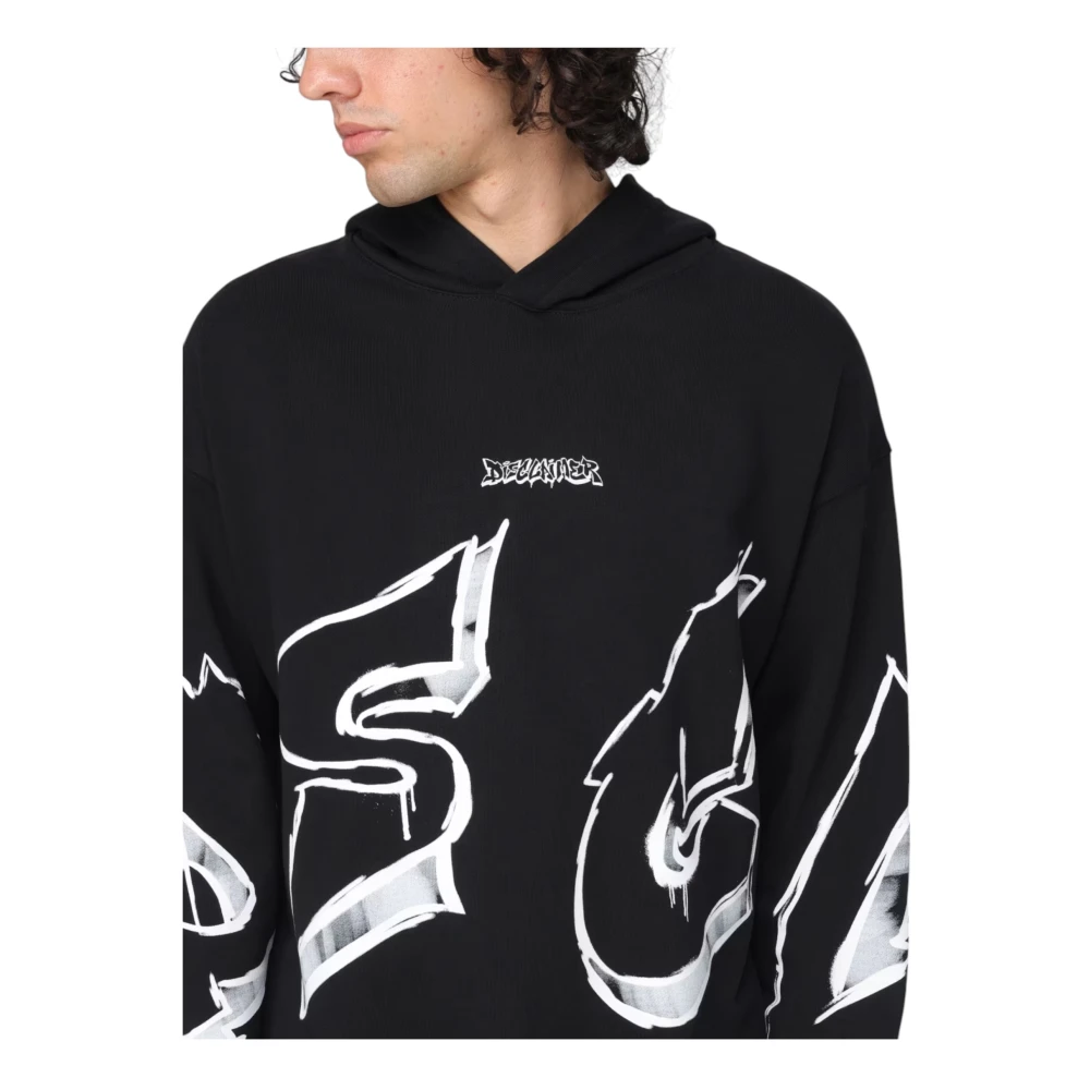 Disclaimer Lichtgewicht Hoodie Black Heren