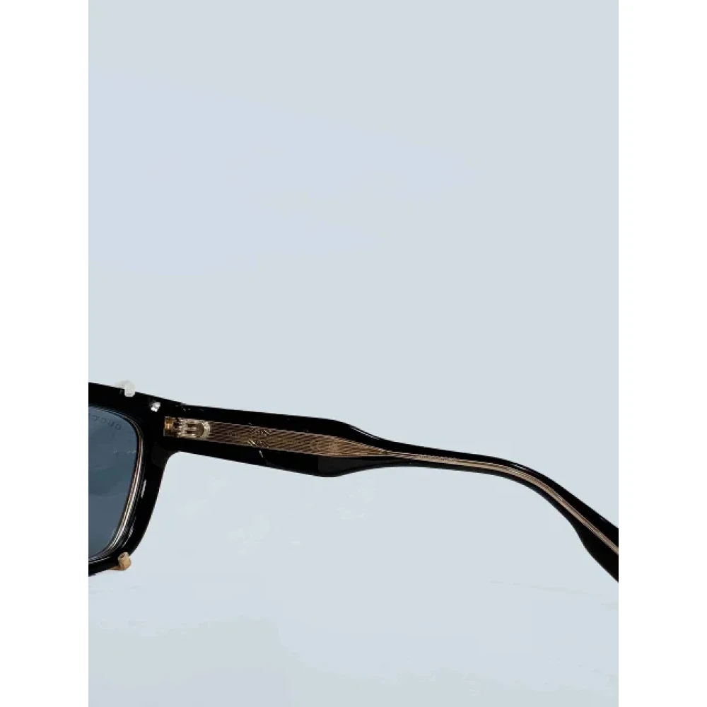 Gucci Vintage Pre-owned Acetate sunglasses Black Dames