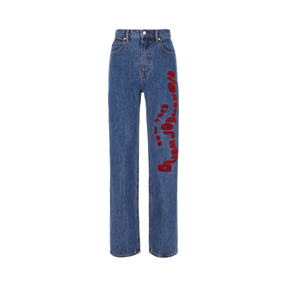 Alexander wang Klassieke Denim Jeans voor Dagelijks Gebruik Blue Dames