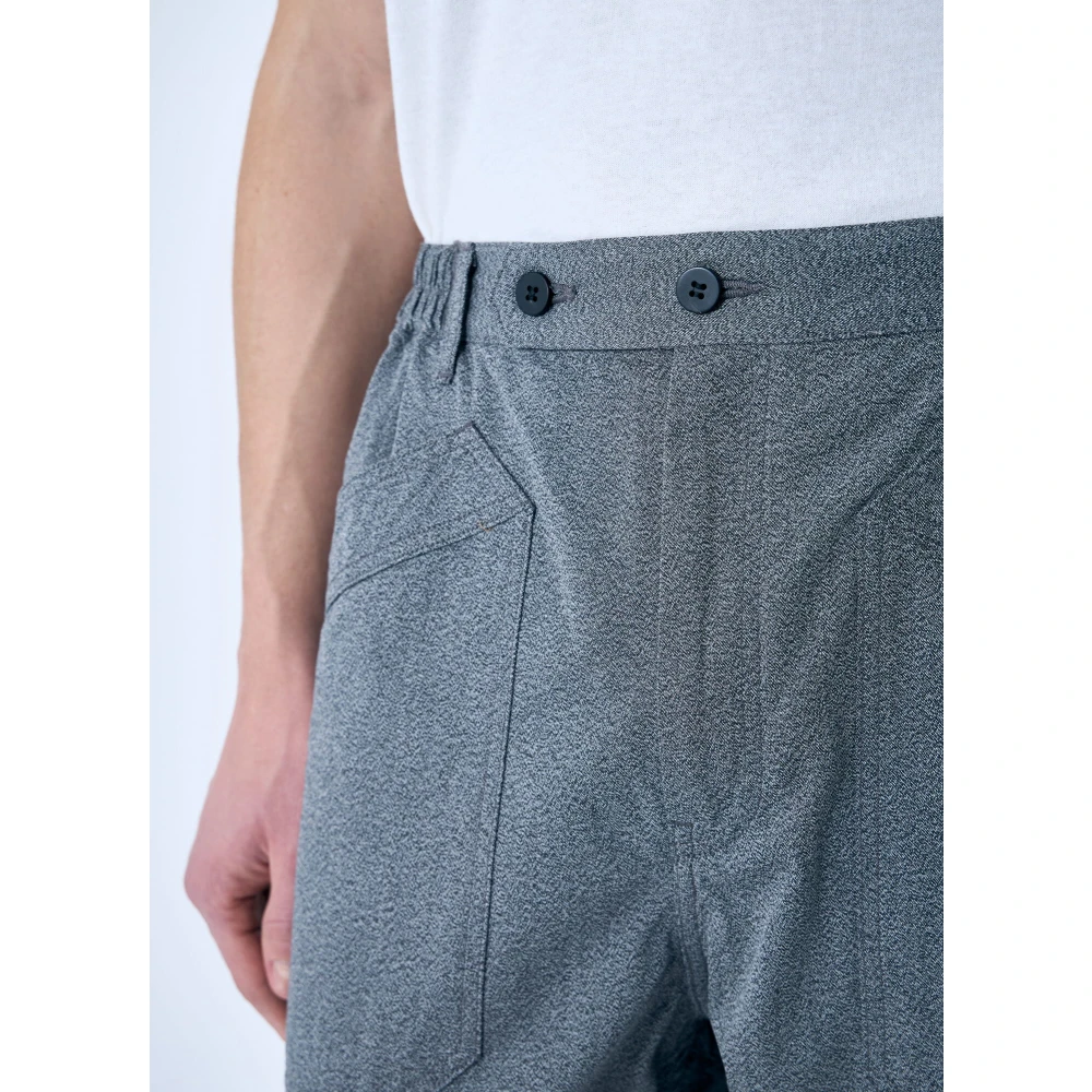 visvim Katoenen Broek met Verstelbare Manchetten Gray Heren