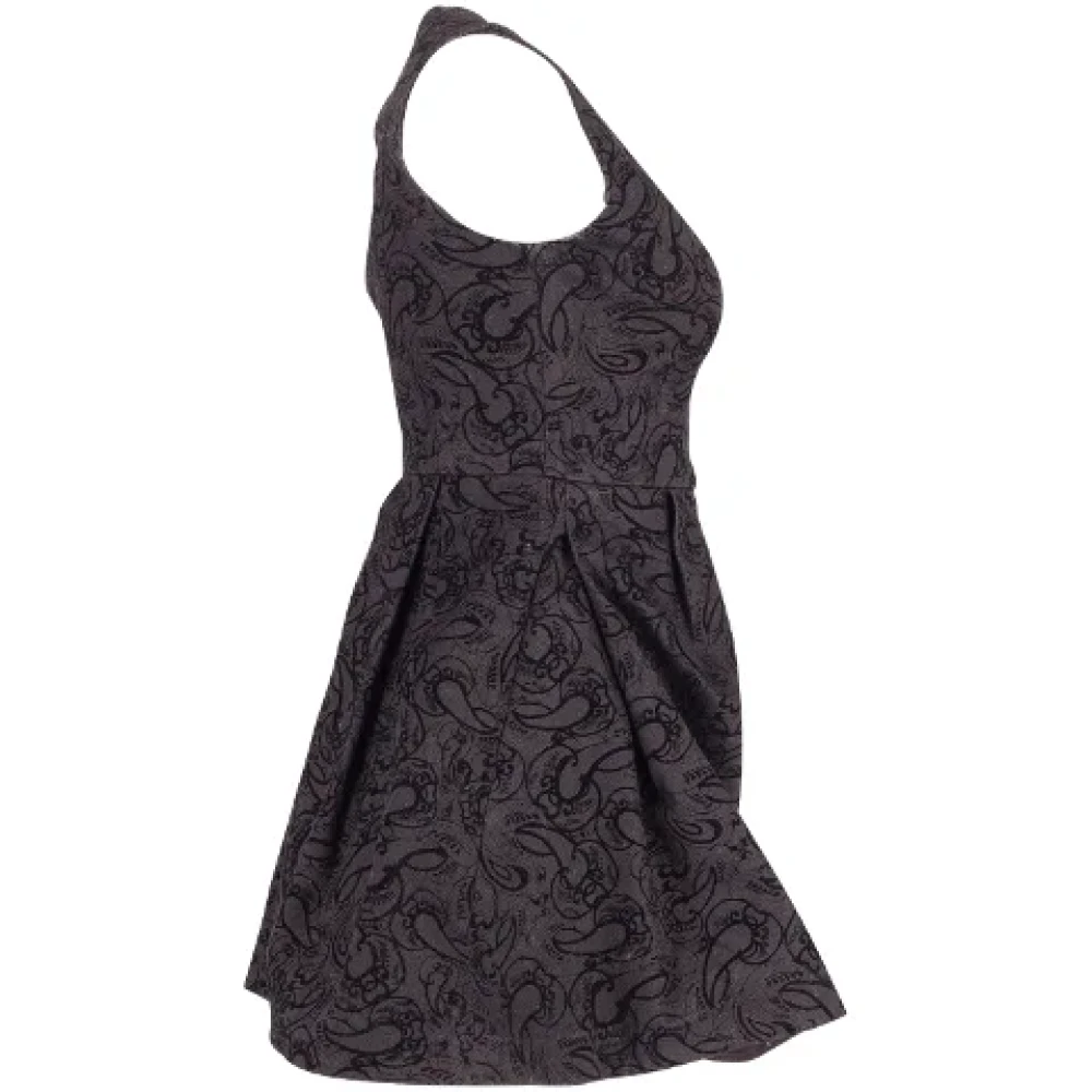 Alexander McQueen Pre-owned Cotton dresses Black Dames