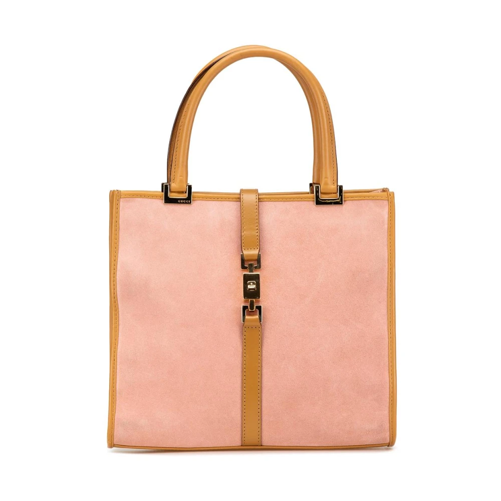 Gucci Vintage Women's Pink Pre-Owned The Jackie Handbag