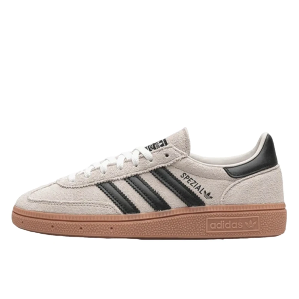 Adidas Originals Damen Bunt – Handball Spezial – Sneaker In Creme Und Schwarz Mit Gummisohle - Image 6