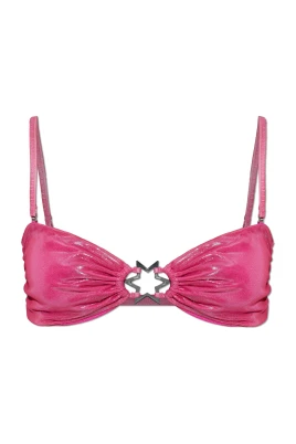 Star-plaque Bikini Top