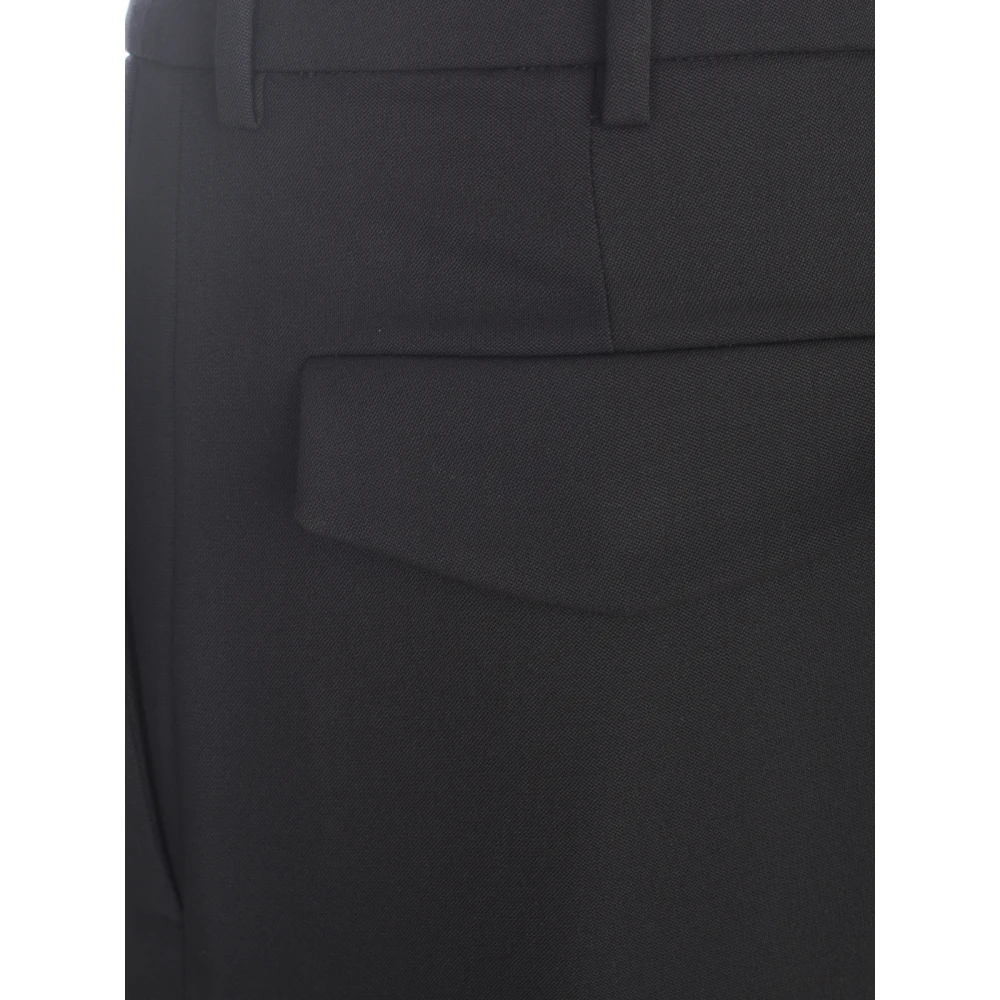 Ann Demeulemeester Trees Classic Broek Black Dames