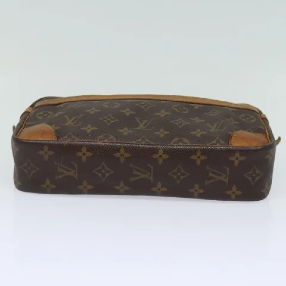 Louis Vuitton Vintage Pre-owned Canvas clutches Brown Dames