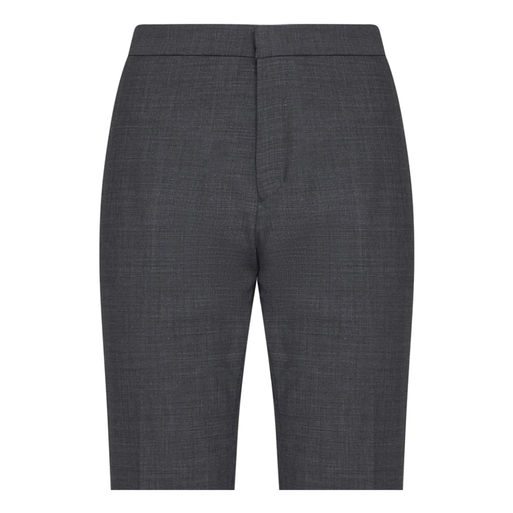 Fabiana Filippi Grijze Broek Elegante Stijl Gray Dames