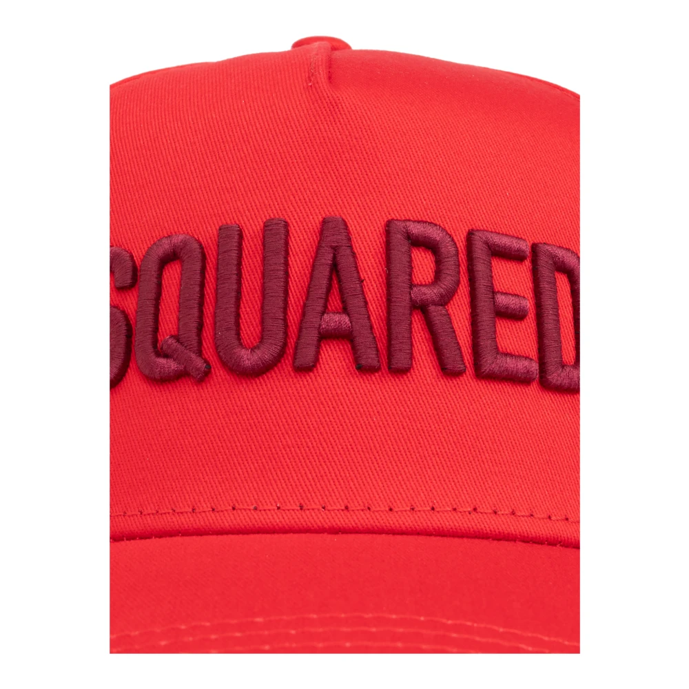 Dsquared2 Baseballpet Red Heren