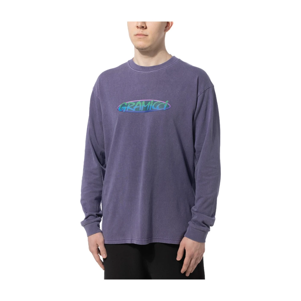 Gramicci Sweatshirts Purple Heren