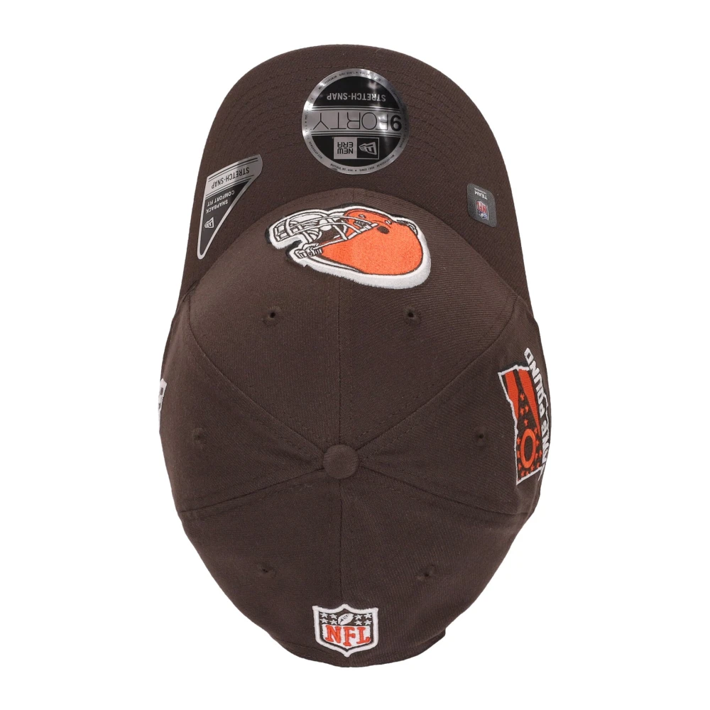 new era Gebogen Visor Hat NFL Draft Cleveland Browns Multicolor Heren