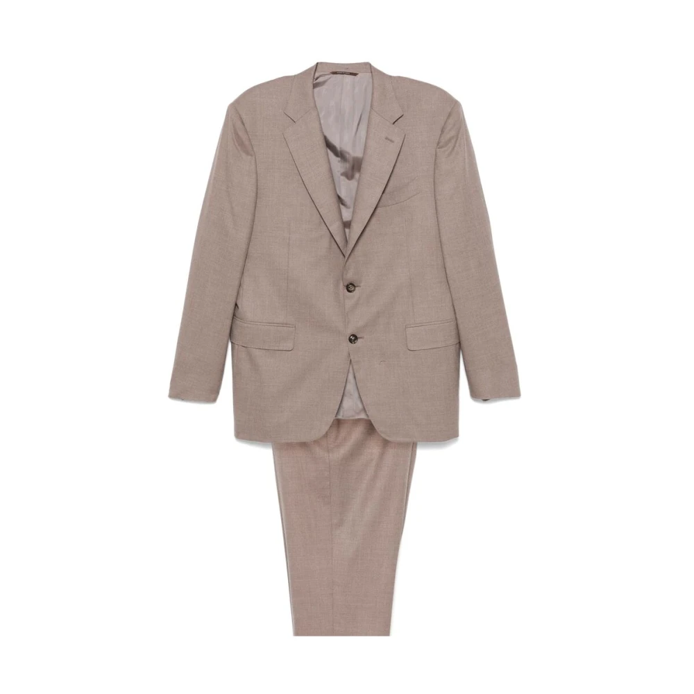 Canali Kasjmier Sesam Beige Pak Set Beige Heren