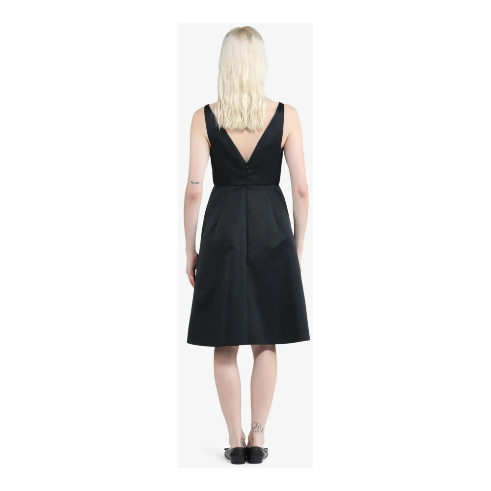 N21 Zwarte Elegante Jurk Collectie Black Dames