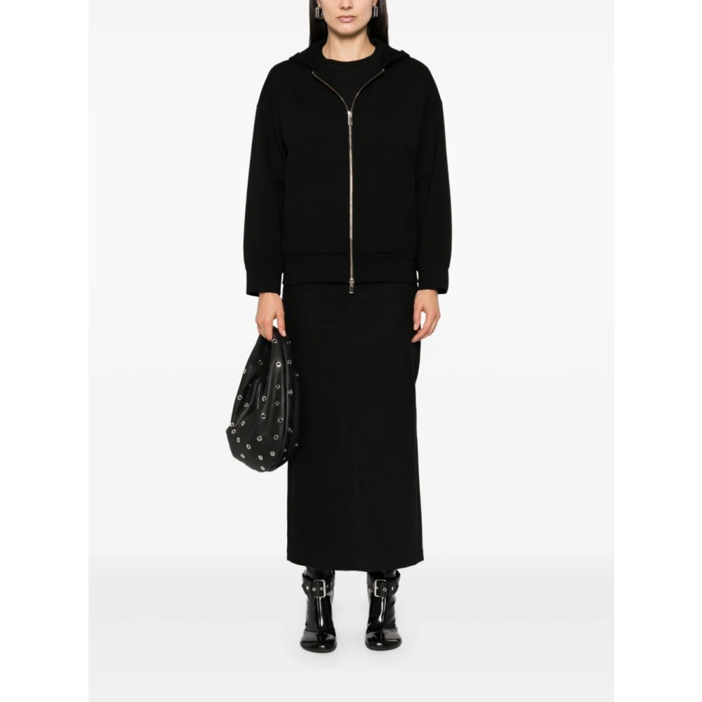 Semicouture Zwarte Marika Elegante Jurk Black Dames