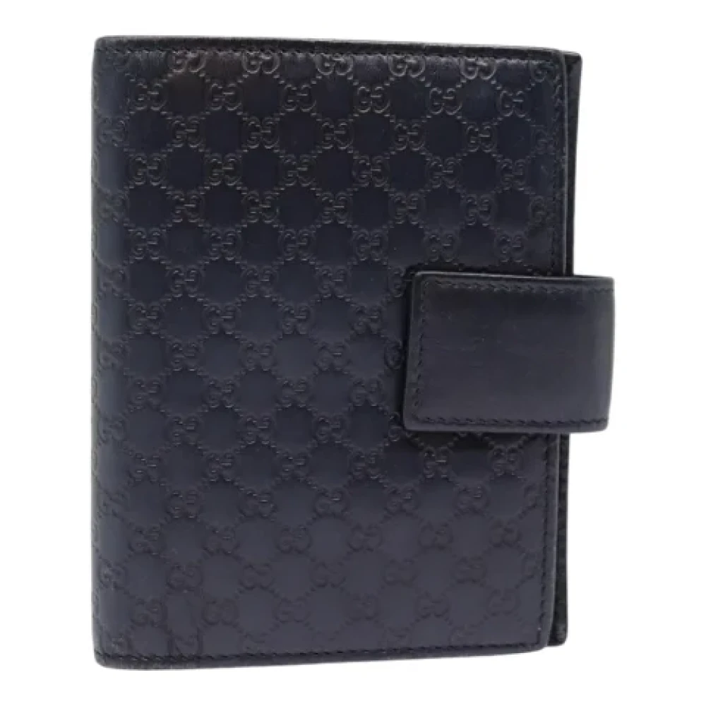 Gucci Vintage Pre-owned Canvas home-office Blue Dames
