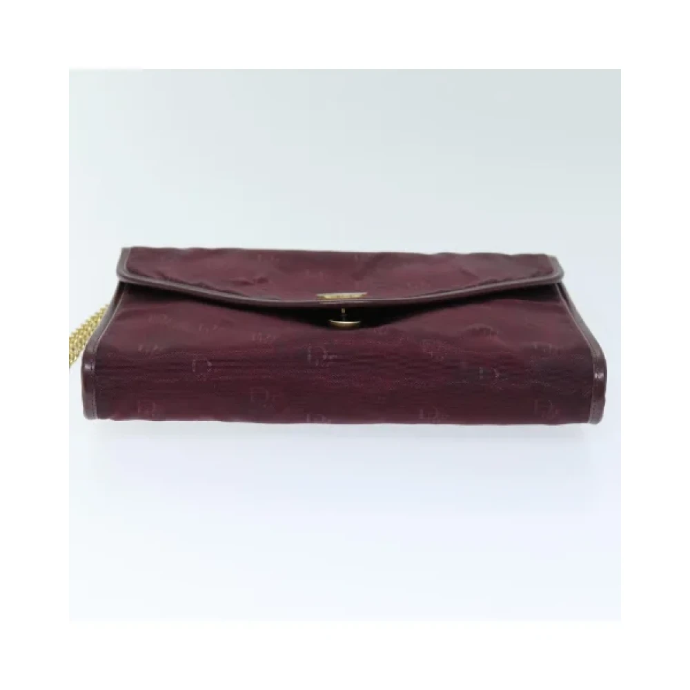 Dior Vintage Pre-owned Nylon dior-bags Red Dames
