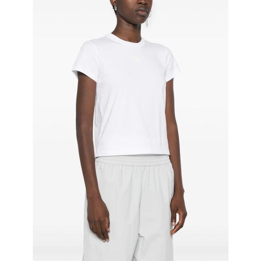 alexander wang Bianco T-shirts & Polo's voor vrouwen White Dames