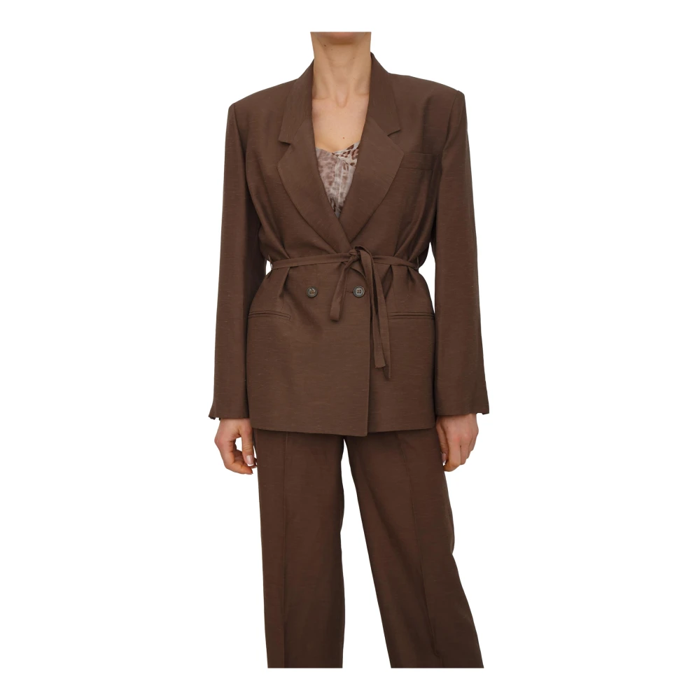 Blugirl Mujer Marrón Chaquetas, Talla: M