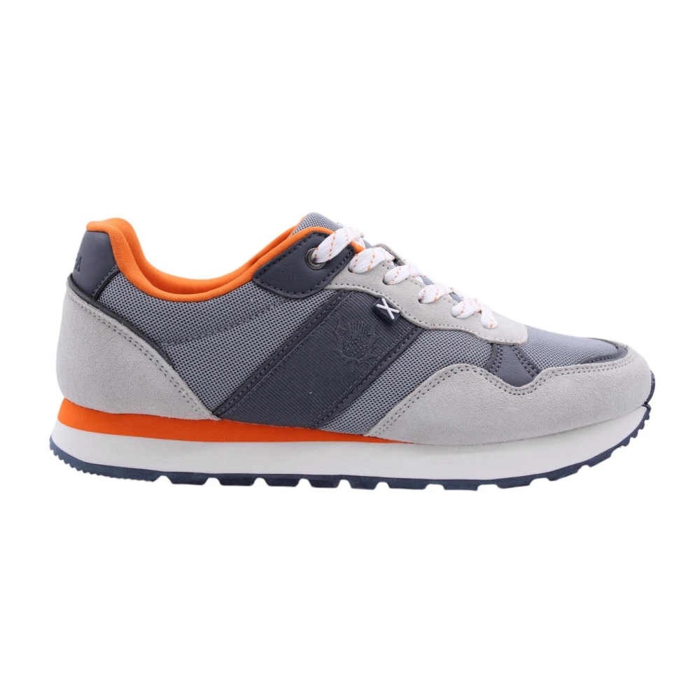 Scapa Stijlvolle Sneaker met Koningsvis Design Heren Schoenen Grijs