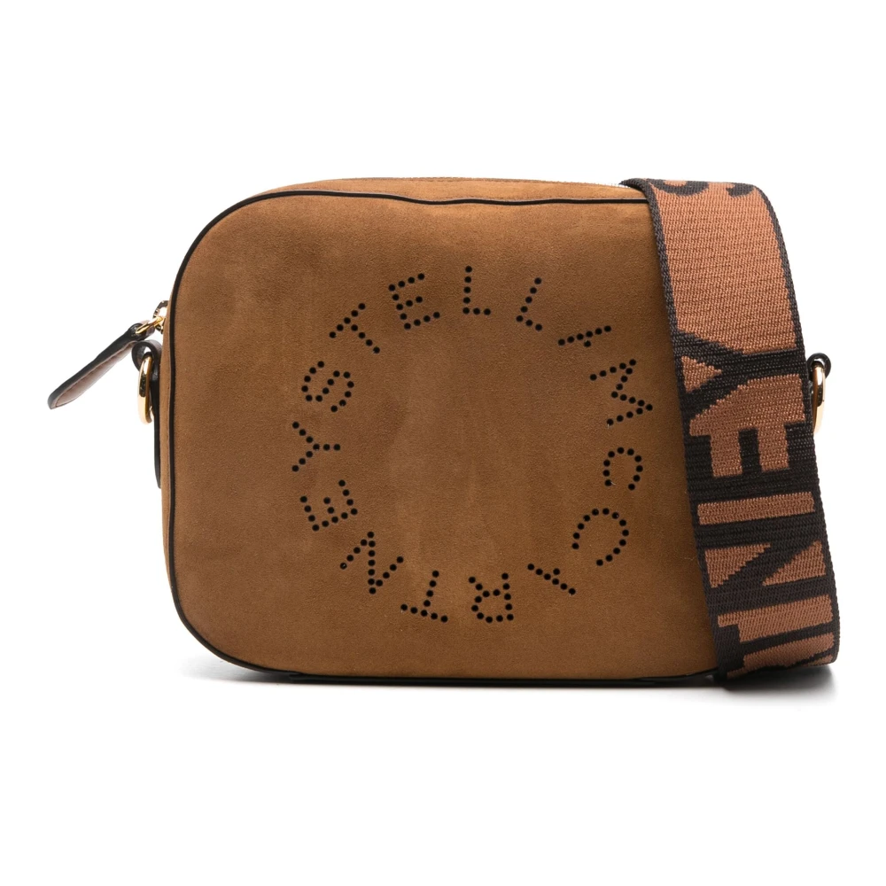 Stella Mccartney Alter Suede Eco Cameratas Brown Dames