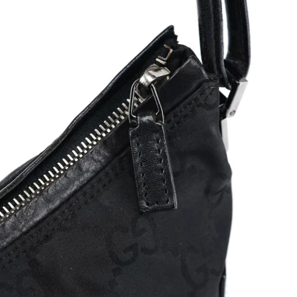 Gucci Vintage Pre-owned Leather handbags Black Dames
